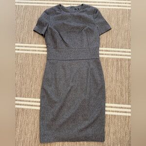 Kiton 100% Cashmere SS Gray Pencil Skirt Dress Size 42